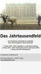 Mobile Screenshot of jahrtausendfeld.de